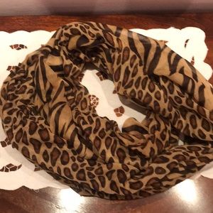 Animal Print Infinity Scarf